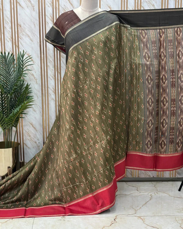 Maheshwari Silk (Ikkat, Ganga Jamuna Border)