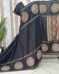 Fancy Saree (Ajrakh Print) thumbnail 2