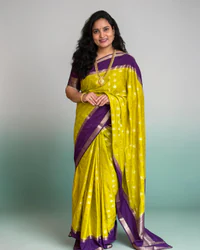 Semi Mysore Crepe (Premium, Mayuri Buttas & Bentex) thumbnail 1