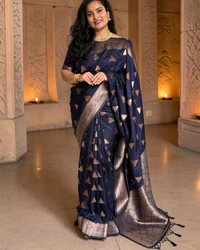 Dola saree (Triangle Motifs) thumbnail 1