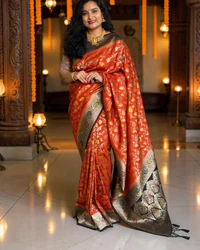 Banarasi Dola (Leaf Jaal and Meena) thumbnail 1