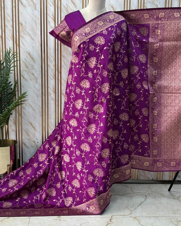 Semi Tussar (Jaal Pattern)