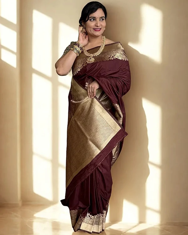 Mashru Silk (Floral Creeper)
