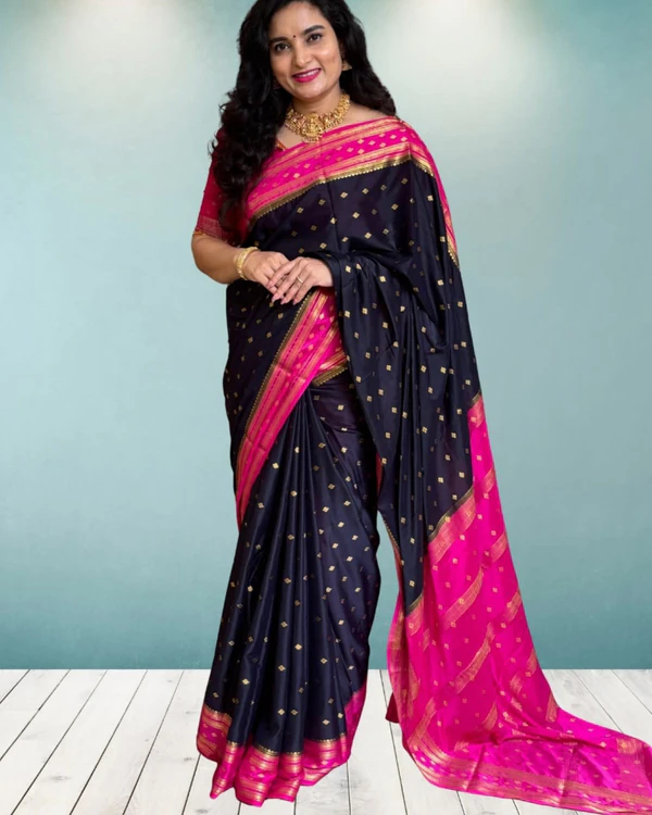 Semi Mysore Crepe (Premium, Motifs and Medium Bentex)