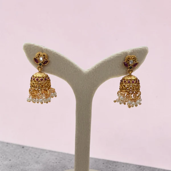 Long Haram (Crescent Moon Pendant, Jadau Kundan)