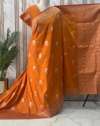Dola Saree (Leaf Motifs & Grand Pallu) thumbnail 3