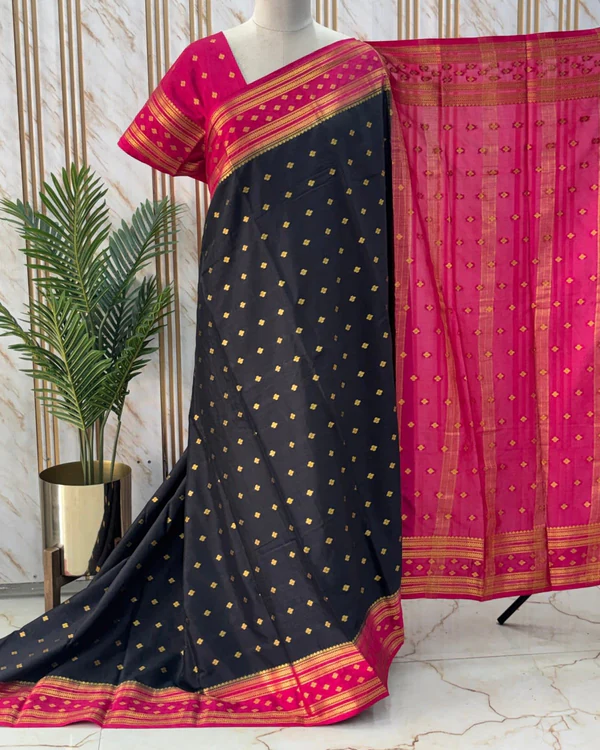 Semi Mysore Crepe (Premium, Motifs and Medium Bentex)